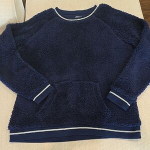 BCG Navy Fleece Varsity Pullover